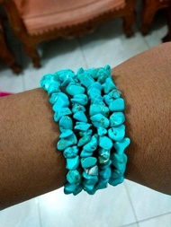 Gelang Batu Pirus Persia Biru