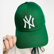 topi new era new york yankees green logo putih 100% original