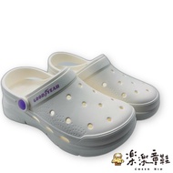 台灣製GOODYEAR兒童洞洞鞋-白色