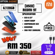 [USED] REDMI 9T 6/128GB | PRISTINE CONDITION | 100% ORIGINAL | OPTION GADGET | TRUSTED SELLER