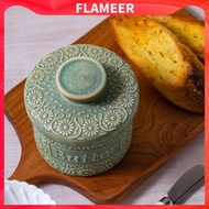 [FlameerMY] Butter Crock Ceramic with Lid Housewarming Gift Butter Dish Butter Container