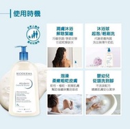 BIODERMA 貝德瑪 沐浴乳1000ML （白色）