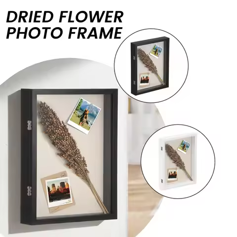 Shadow Box Frame 11x14 inch Front Open Magnetic Shadow Box Display Case with Pin Memorabilia Memory