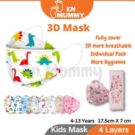 EN MUMMY Kf94 Mask Kids Children 3D Face Mask Kn95 Kids Mask Kn95 Face Mask Individual Packing Carto