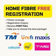 PROMO Unifi | Maxis Fibre | Time Fibre - Home & Business Plan (Free Installation Whole Malaysia)