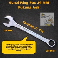 Original FUKUNG 24MM Ring Spanner - kunci ring pas 24MM Combination Spanner Wrench Tools