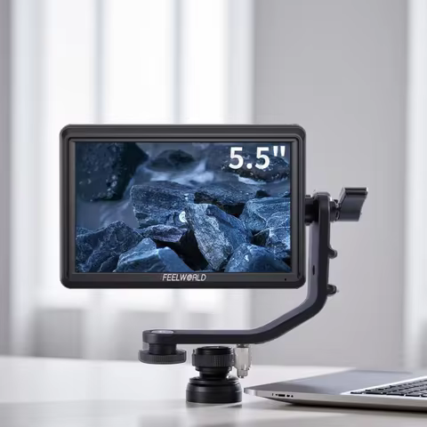 FEELWORLD FW568 V3 5.5 Inch Portable Camera DSLR Field Waveform Monitor 4K HDMI In Out Full HD 1920x
