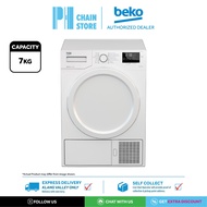 (DELIVERY FOR KL &amp; SGR ONLY) BEKO DPS7405XW3 7KG HEAT PUMP SENSOR CONTROLLED TUMBLE DRYER