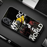 HP (GC 45) Oppo A38 glass Softcase - Casing Oppo A38hp - Oppo A38 case - Oppo A38 Casing - Silicone 