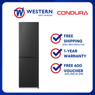 Condura CBF276i 9.1cu.ft No Frost, Inverter, Bottom Freezer Refrigerator