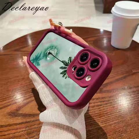 DECLAREYAO Matte TPU Slim Soft Cover For VIVO Y76 Y33S Y35 U20 Y72 Y77 Y56 Y20S SE Y11S S18 T2X 2021