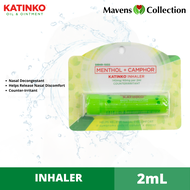 Katinko Nasal Inhaler 140mg/40mg 2ml CounterIrritant by Mavens Collection
