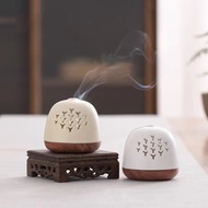 Ready Stock ️ Open Flame Songming Incense Burner Household Indoor Ceramic Spice Incense Burner Agarw