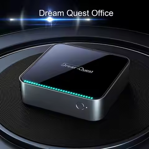 Mini PC Intel Celeron J3455 Quad core 4 LAN Gigabit 8GB 128GB Dual Wifi Windows 10 4K VGA SATA3.0 De