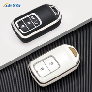 TPU Car Key Case Cover For Honda Fit Lucky Vezel City Civic Jazz BRV BR-V HRV HR-V Shuttle Gp8 19CRV