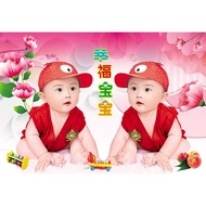 9.1 Cute Baby Poster Painting Photo Painting Beautiful Baby Picture News Picture