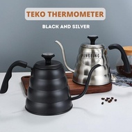 B_serii PINGPING - Thermometer Teapot Coffee Maker/ Kettel V60 Drip Coffee Thermometer Coffee Cup
