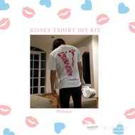 POSTAGE ON FRIDAY ONLY! KISSES TSHIRT DIY KIT (TOOLS ONLY WITHOUT TSHIRT)