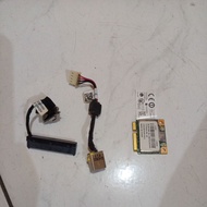 Acer E1-431 Pretelan: DC Connector, HDD Connector & WiFi Card