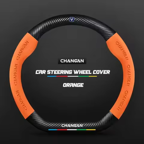 Car Suede Steering Wheel Cover for Changan CS95 CS15 CS85 CS35 CS75 CS55 CX70 UNI-V UNI-T UNI-K Raet