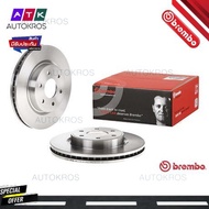 จานเบรคหน้า NISSAN NAVARA D40 2WD 4X2 4WD 4X4 6สปีด 2.5 2005-2012 NAVARA D23 4WD 2015- TERRA D23 201