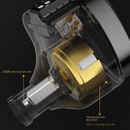 Krila New In-Ear HIFI Headphones Electrostatic Hybrid Technology Wired Headphones Adjustable Headpho