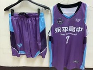 2件 永平高中制服球衣套裝組棒球服足球服籃球服羽球服亮面球衣表演服蒐藏用制服角色扮演制服紀念衣