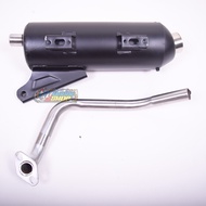Promo! kenalpot Beat Esp 2020 Copy CMS Knalpot Racing Factory - Leheran Stenlis Ukuran 26 / Ori Zrc