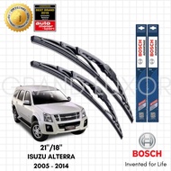 Bosch Advantage Wiper Blade Set For Isuzu Alterra 2005 - 2014 (21"/18")