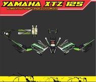 Yamaha xtz 125 full body decals