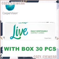 Cooper Vision Live 1 day Daily Disposable Lens Contact Lenses (30 Pcs)
