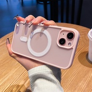 Magneti Crystal Clear Case For iPhone 14 pro max 13 12 11 Pro 14 Plus Wireless Charger Designed Soft