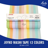 Pita Perekat - Joyko Washi Tape WT-100 12 Warna