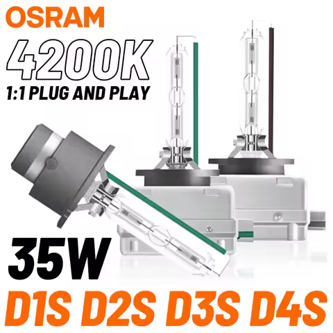 OSRAM Original 35W D1S D3S D2S D4S Car Headlight Bulb D2R Xenon HID Upgrade Kit Auto Lamp 4200K Stan