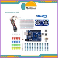 ● ✤ ﹊ Makerlab Electronics Basic Arduino UNO R3 Learning Starter Kit Set A with Tutorial, Breadboar