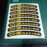 Cutting Sticker Velg OZ Racing