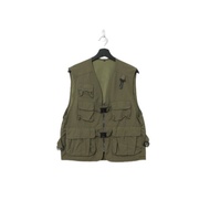 Back to Green-經典釣魚背心 綠 多口袋  v-28/vintage vest