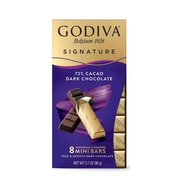 Godiva Signature 72% Dark Chocolate Mini Bars