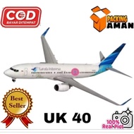 WJS231 GARUDA CITYLINK LION LARGE WATER PLANE CHILDREN'S TOY PULLBLACK TOY