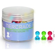 Pushpin Transparent 7 Magnetic Particles Colors 1117 Packs Magnet Color Black White Magnet 60 Refrig