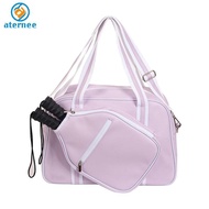 Aternee Pickleball Bag for Women, Pickleball Paddle Bag, Racket Bag Large with Shoulder Strap, Pickl