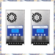 (FQOX) MPPT Solar Charge Controller 12V 24V 36V 48V Auto Adapting Lead Acid Lithium Battery Charging