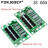 Enhance/Balance 3S 60A BMS Board/ Li-ion 12.6V 18650 BMS PCM Battery Protection Board for Li-ion Bat