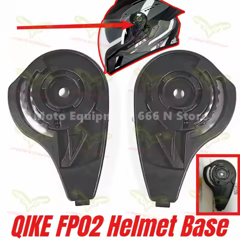 Original QIKE FP02 Ghost Face Helmet Lens Base Knight Full Helmet FP02 Helmet Replacement Accessorie