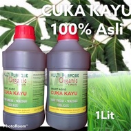 🔥🔥1 lit. #CUKA KAYU / Wood Vinegar /100%Ori / Kawal Serangga /Kawal Kulat/ Baik Pulih Tanah /Kawal p