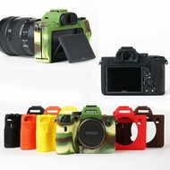 Rubber Video Bag Silicone Armor Skin Case Soft Camera Body Cover For Sony A7R IV A7R4 ILCE-A7RM4 Top