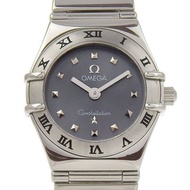 【日本直送】歐米茄 OMEGA Constellation 手錶 Mini My Choice 1561.51 不鏽鋼 石英 指針式顯示 灰色錶盤 女款【二手】