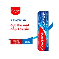 ( Combo 3 Tuýp) Kem đánh răng COLGATE Max fresh Bạc Hà 180g