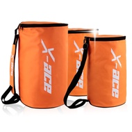 X-ace Portable Ball Bucket Bag, 60/120 Balls Capacity for Sports