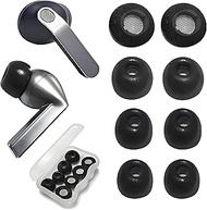 Memory Foam Tips for Samsung Galaxy Buds3 Pro - 4 Pairs L/M/S/XS Replacement Ear Tips for Galaxy Bud